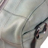 Chanel Light Green Quilt LAX Leather Bowler Bag 2004