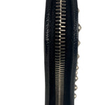 Saint Laurent Black Studded Long Wallet
