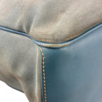 Celine Baby Blue Suede Leather Trip Boogie Handbag
