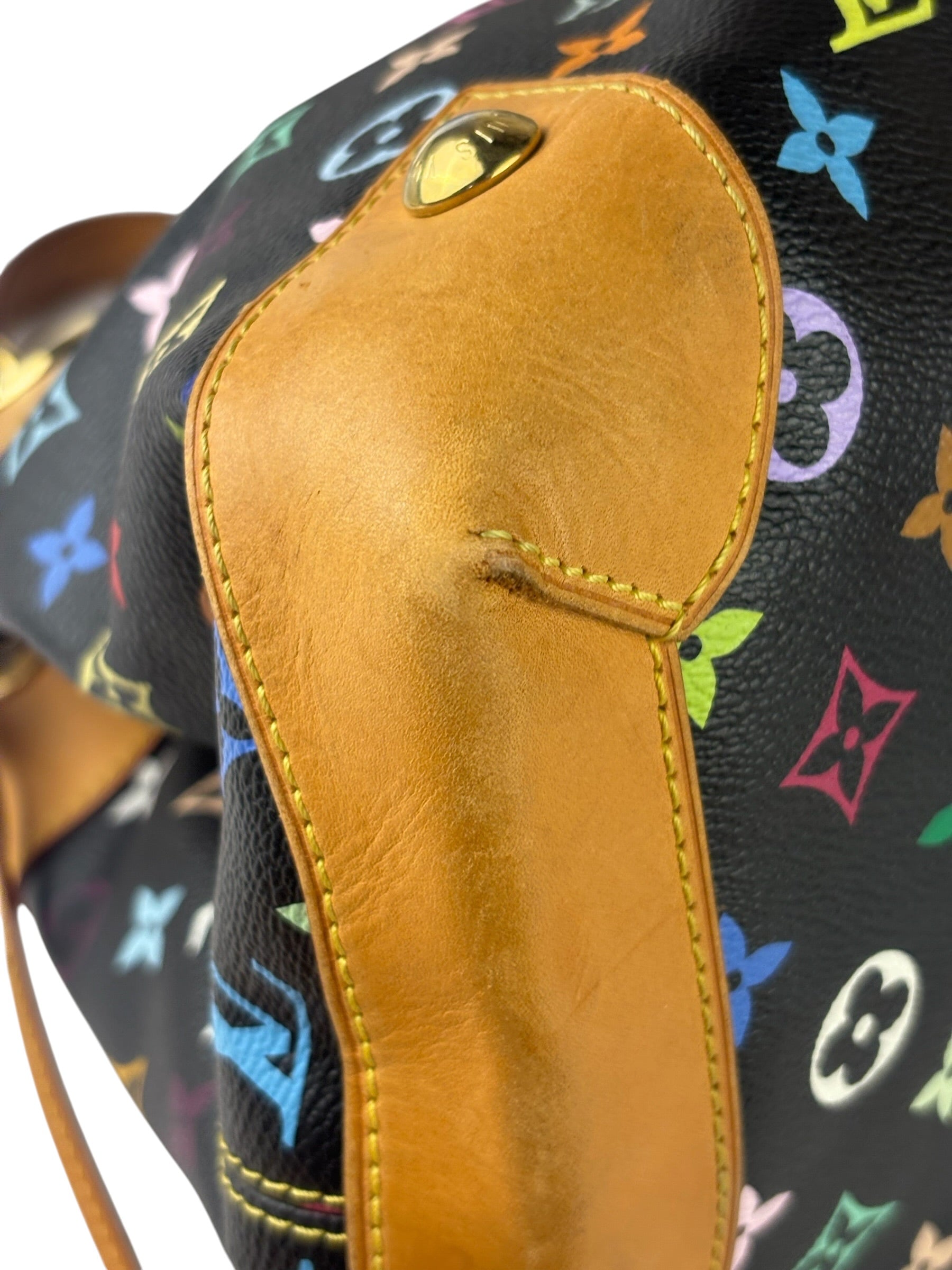 Louis Vuitton x Takashi Murakami Multicolor Ursula Monogram Handbag