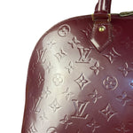 Louis Vuitton Monogram Vernis Alma GM Burgundy