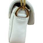 Louis Vuitton White Leather New Wave Multi Crossbody Pochette