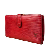 Louis Vuitton Vintage Red Epi Leather Agenda Cover Pochette