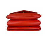 Chanel Red Quilted Coco Handle 2Way Handbag 2019
