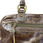 Balenicaga Brown Leather Whistle Handbag