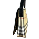 Burberrys Nova Check Flap Shoulder Bag