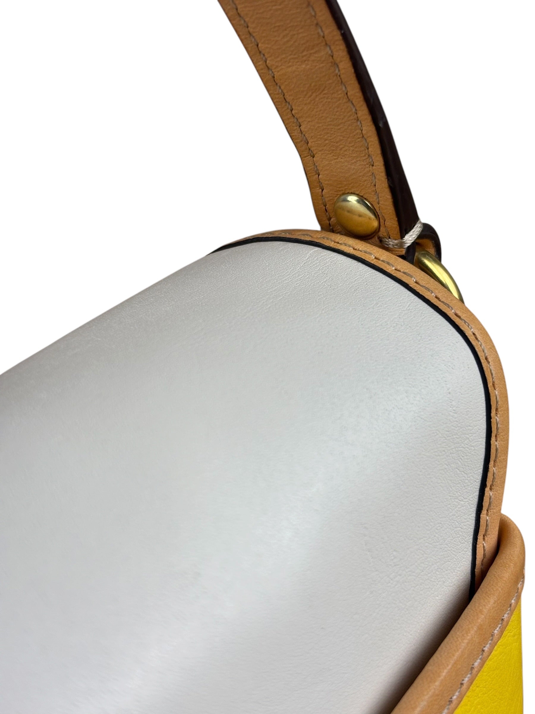 Coach Park Tricolor Leather Flap Crossbody Bag