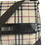 Burberry Nova Check Flap Crossbody Bag