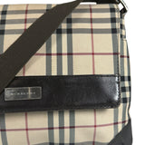 Burberry Nova Check Flap Crossbody Bag