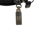Gucci Vintage Micro GG Black Leather Shoulder Bag