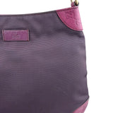 Gucci Vintage Purple Canvas Shoulder/Hobo Bag