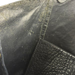Burberry Black Pebbled Leather Shoulder Bag