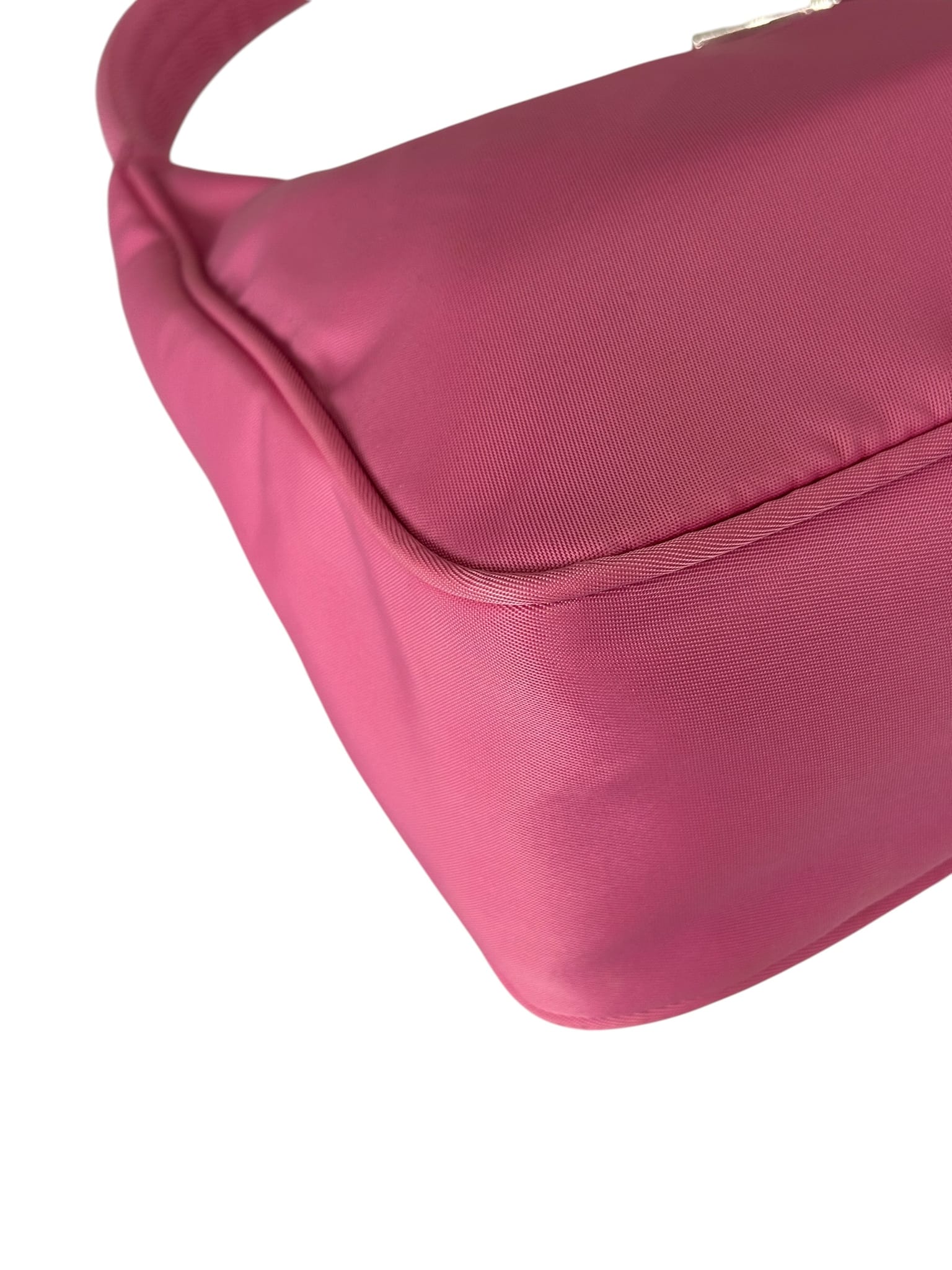 Prada Pink Tessuto Nylon Pochette