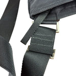 Prada Black Vela Nylon Flat Crossbody Bag