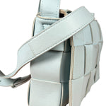 Bottega Veneta Intercciato Cassette Glacier Crossbody