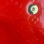 Louis Vuitton Red Monogram Vernis Biscayne Bay PM Handbag