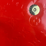 Louis Vuitton Red Monogram Vernis Biscayne Bay PM Handbag