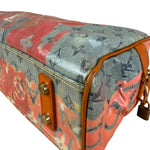 Louis Vuitton Richard Prince Orange Vinyl Canvas Monogram Hand Bag PM