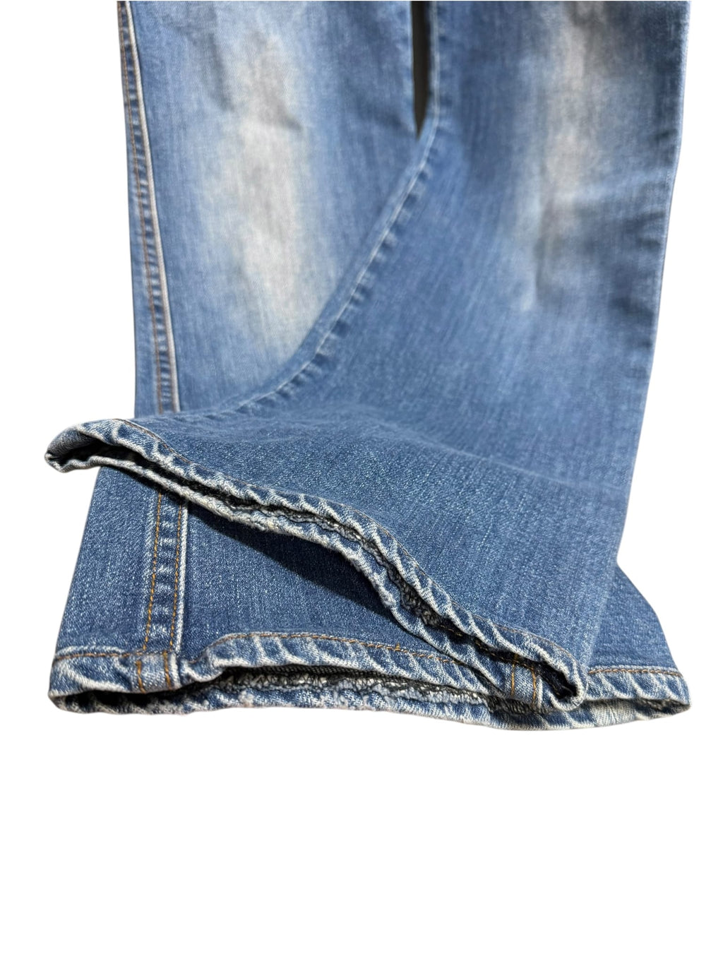 Roberto Cavalli Straight Leg Blue Denim Jeans
