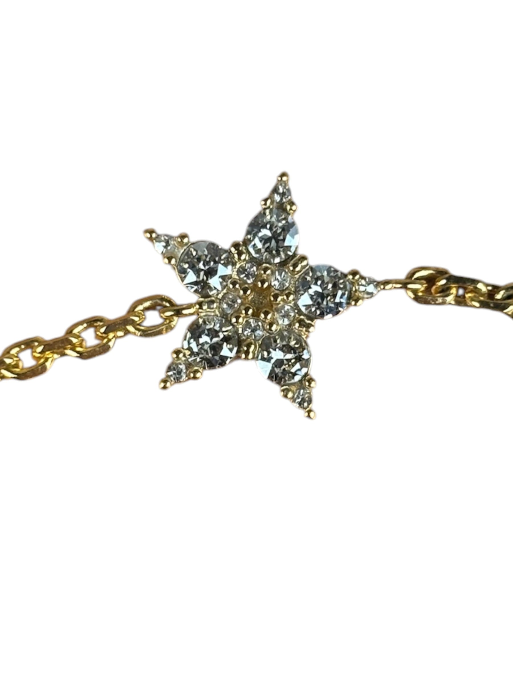 Christian Dior Gold Toned Charm Bracelet