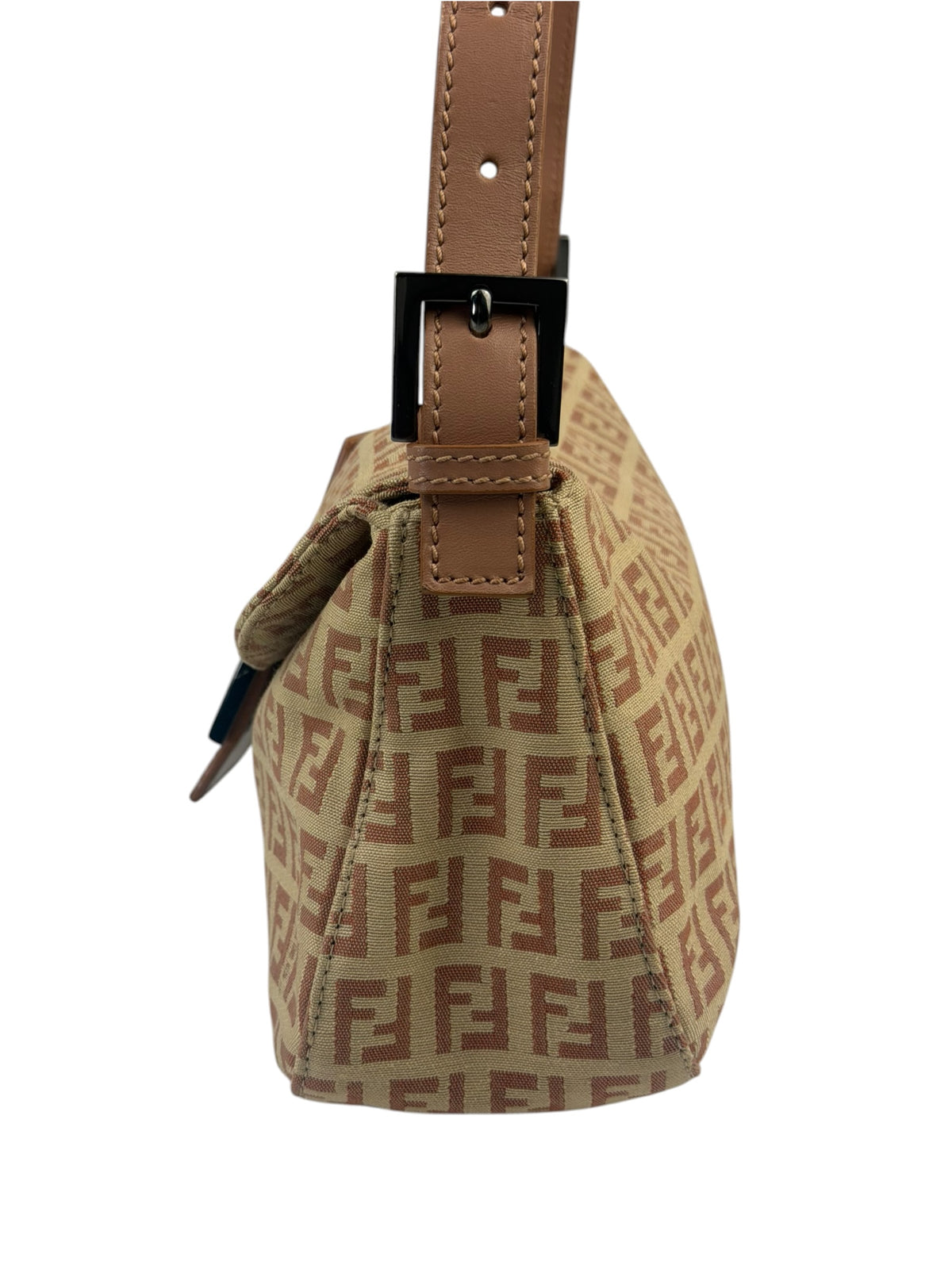 Fendi Mauve Zucchino Small Mama Baguette
