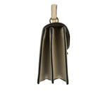 Gucci Beige Leather Trim Medium Ophidia Top Handle Bag