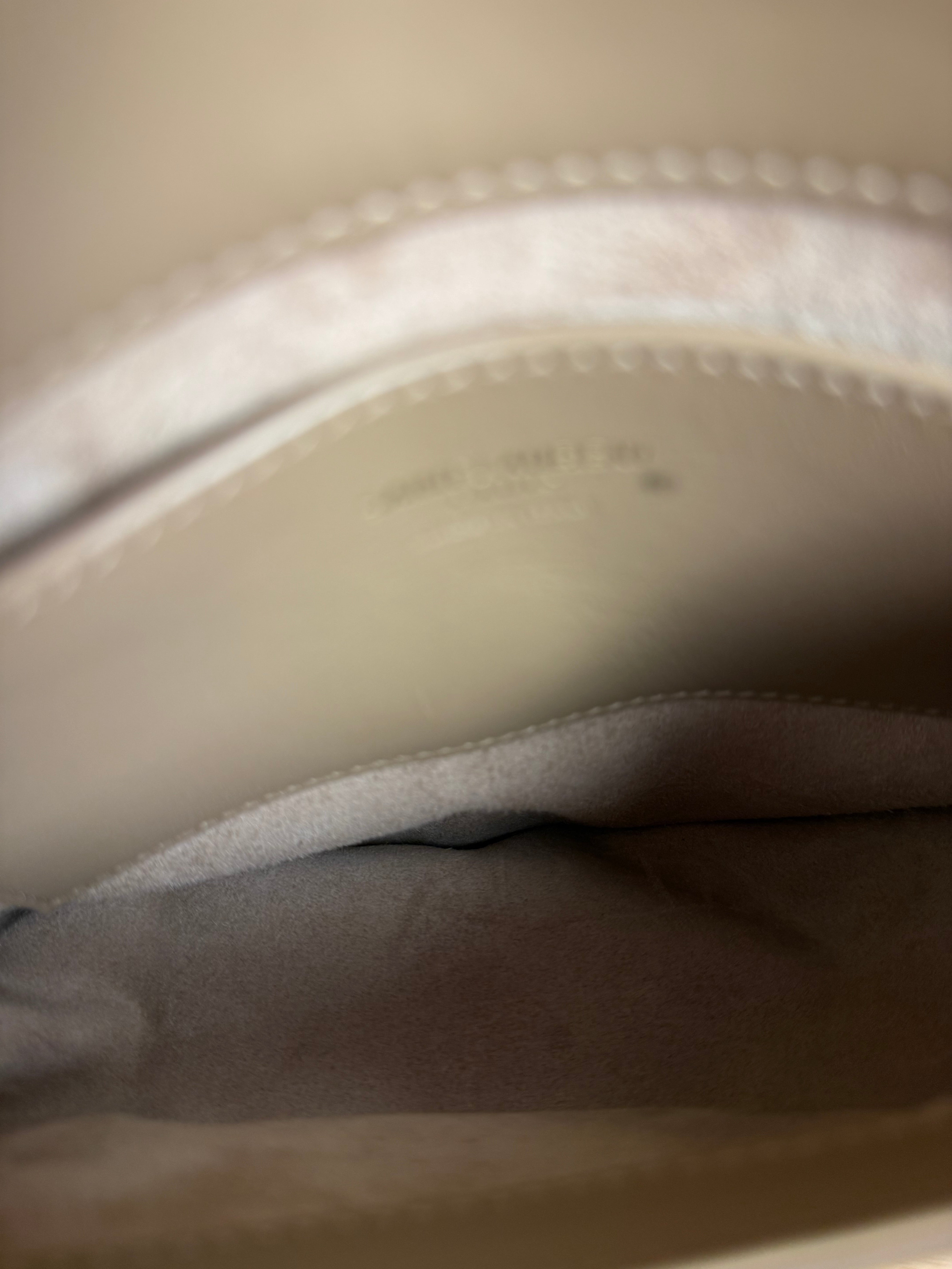 Saint Laurent Beige Leather Voltaire Handbag