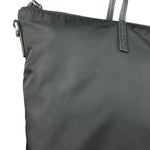 Prada Black Tessuto Nylon Zip Tote Large