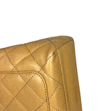 Chanel Beige Calfskin Kelly Top Handle Bag 2001