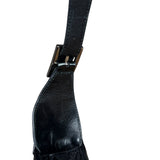 Gucci Vintage TF Black Patent Leather Jackie Hobo Bag