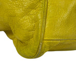 Balenciaga Yellow Leather Classic City Bag