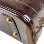 Louis Vuitton Amarante Vernis Alma BB Two-Way Bag