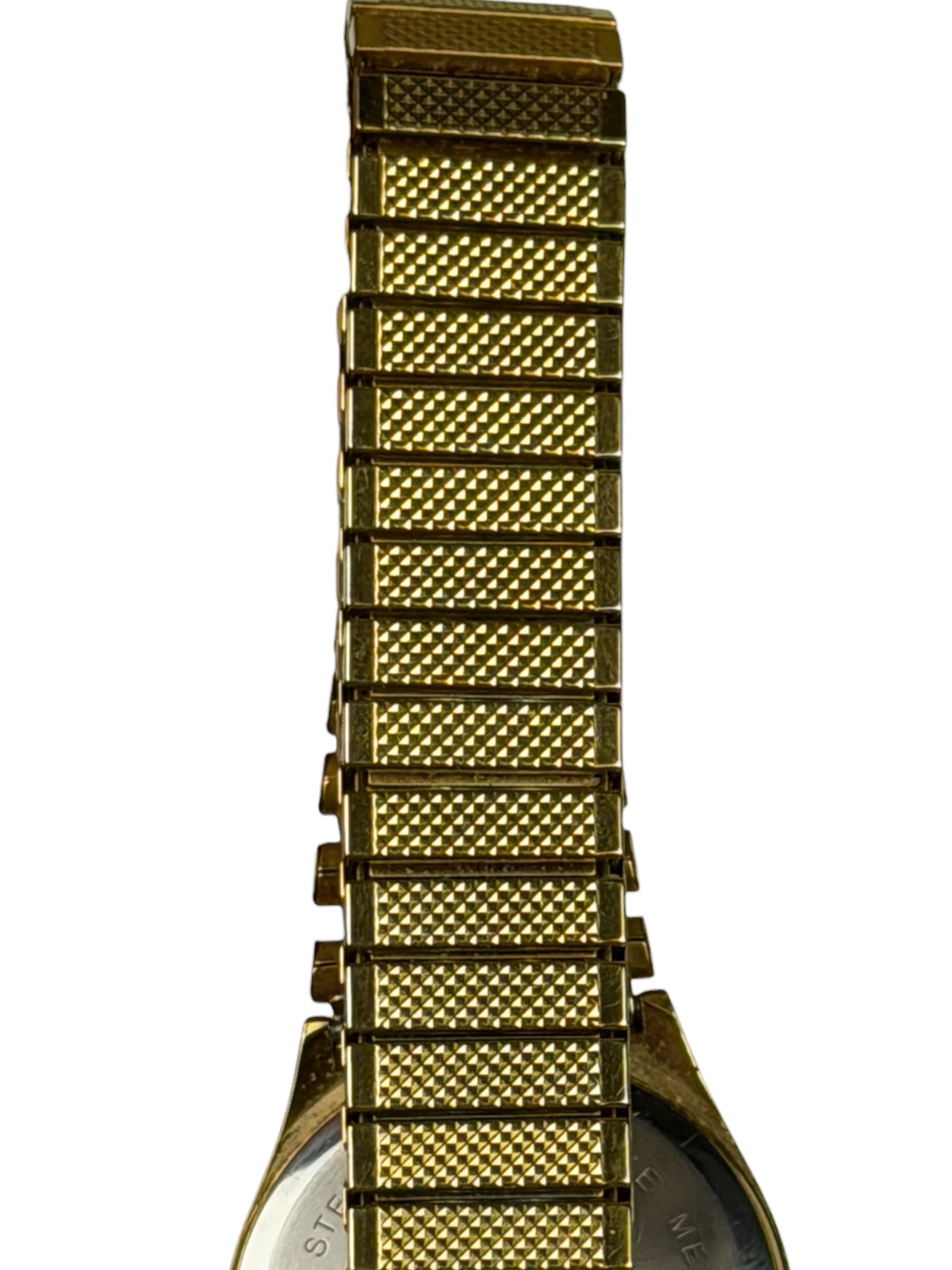 Jules Jurgensen Quartz Day Date Gold Toned Watch