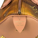 Louis Vuitton x Jeff Koons Master Faronard Peach Speedy 30
