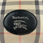 Burberry Vintage Haymarket House Small Boston Bag