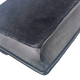 Gucci Black Velvet/Leather Trim Dionysus Super Mini Shoulder Bag