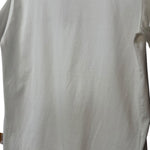 Miu Miu White Blue Embroidered Logo T-Shirt