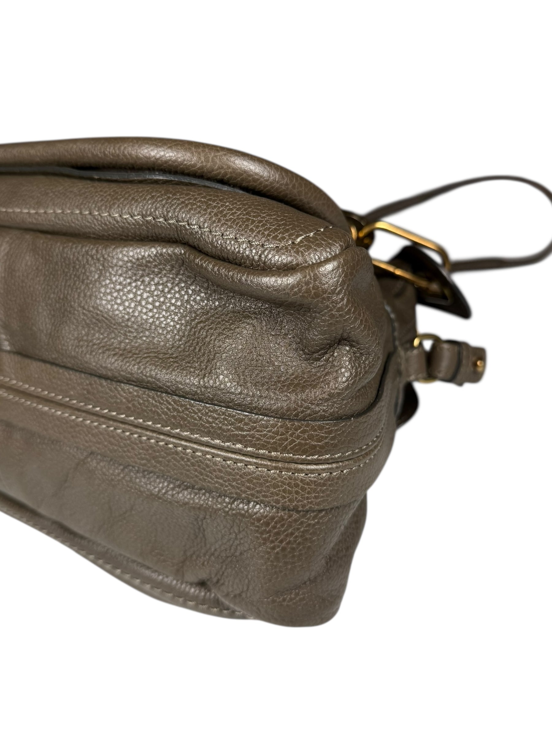 Chloe Partay Small Taupe Two-Way Bag