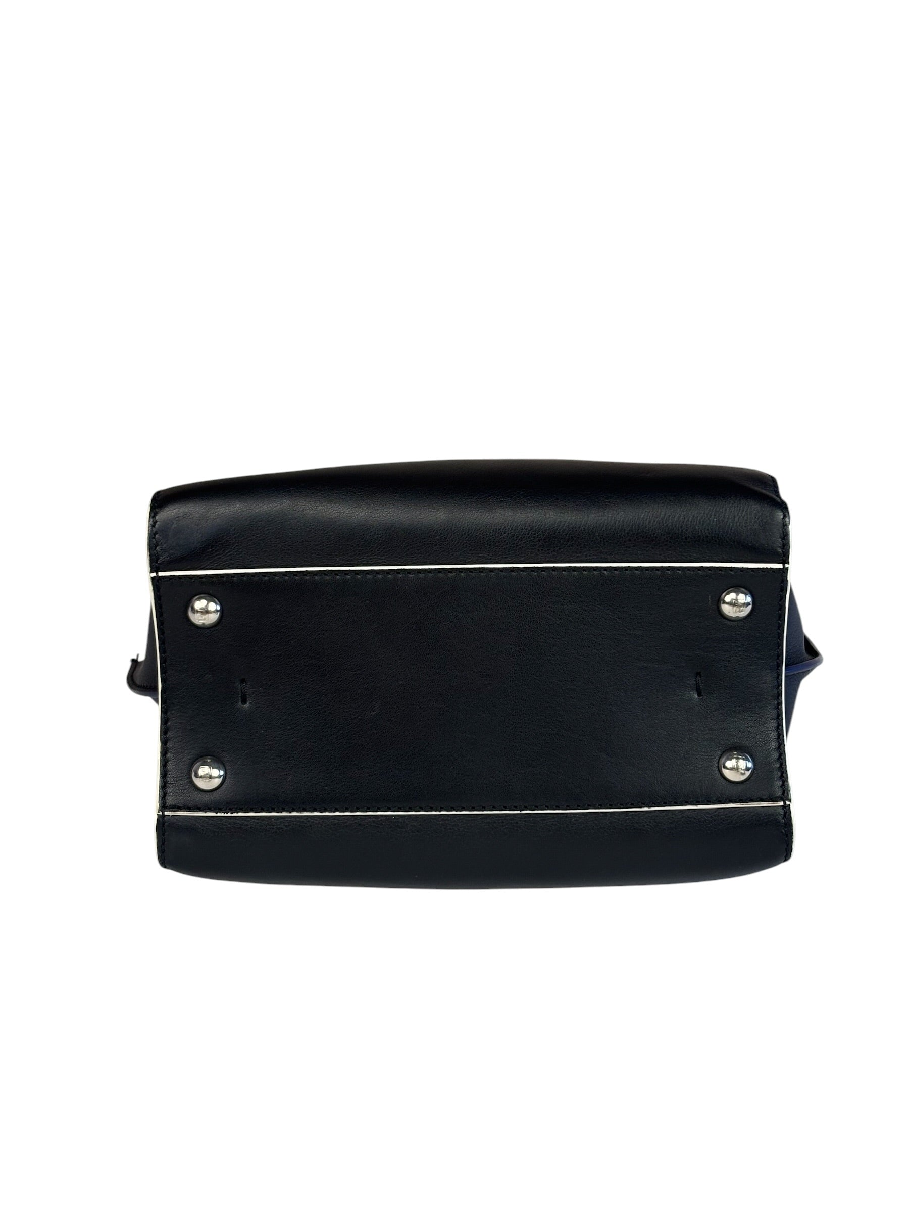 Fendi Black Leather 3 Jours Two-Way Bag