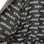 Vintage Versace Jeans Couture Black Polyester Reversible Jacket