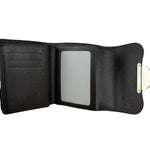 Louis Vuitton Black Epi Joey Trifold Wallet