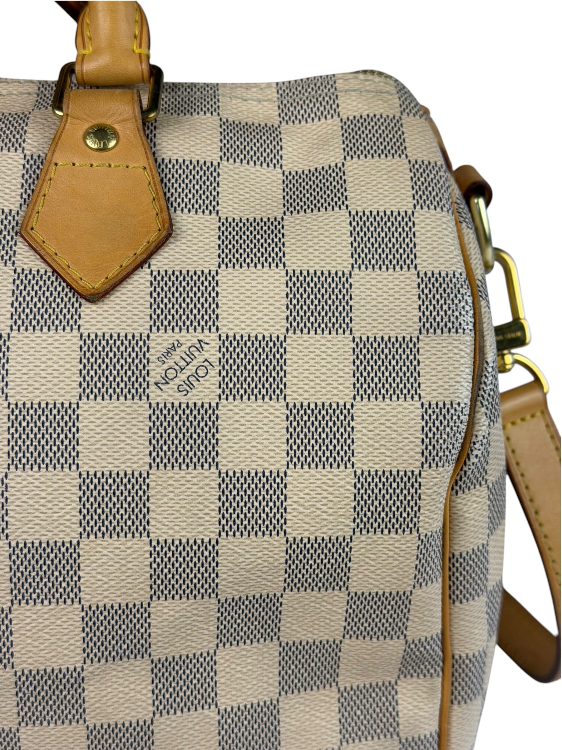 Louis Vuitton Damier Azur Speedy 30 Bandouliere