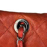 Chanel French Riviera Caviar Quilted Flap Bag Sunset 2011