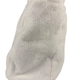 Prada White Terry Cloth Spugna Tote Bag