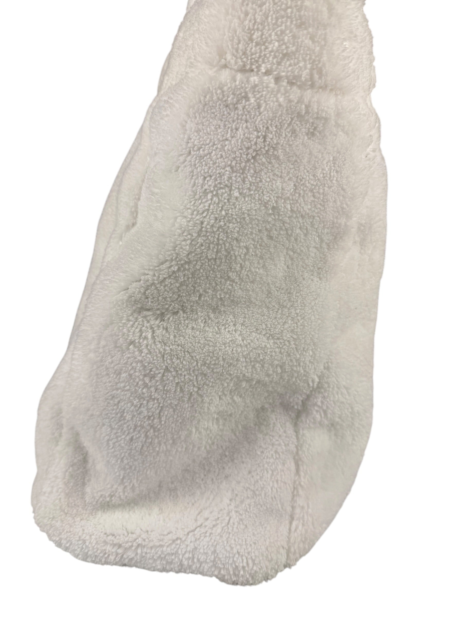 Prada White Terry Cloth Spugna Tote Bag