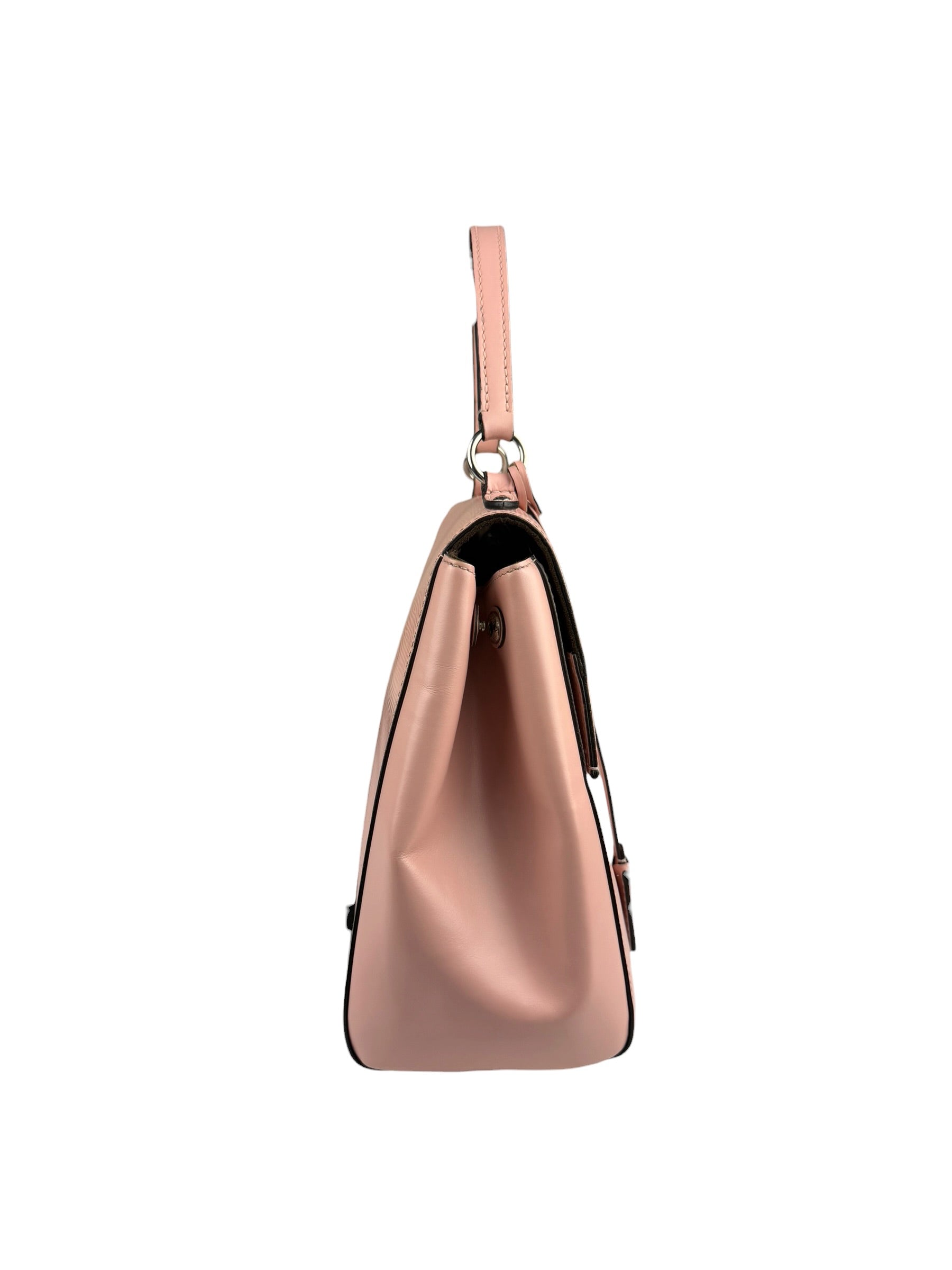 Louis Vuitton Nude Pink Epi Leather Cluny Rose Ballerine Hand Bag