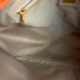 Fendi Zucchino Mamma Baguette Shoulder Bag