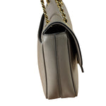 Prada Grey Saffiano Leather Cuir Pattina Crossbody