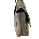 Prada Grey Saffiano Leather Cuir Pattina Crossbody