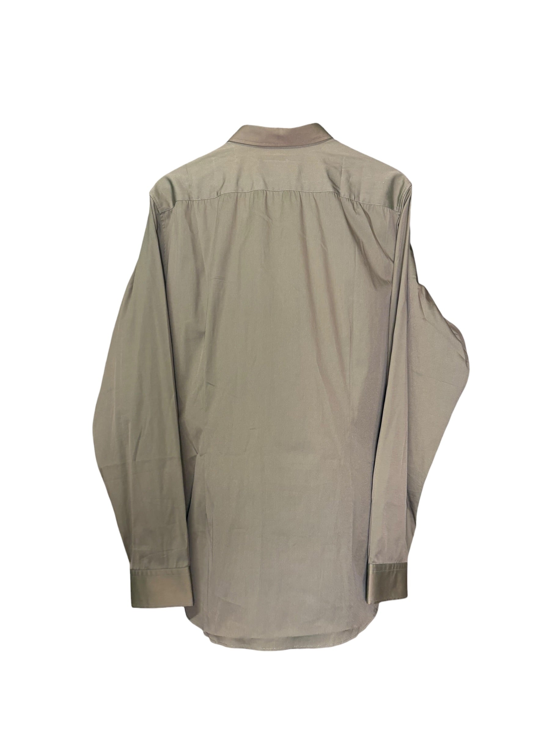 Gucci Viagio Vintage Brown Button Up Shirt
